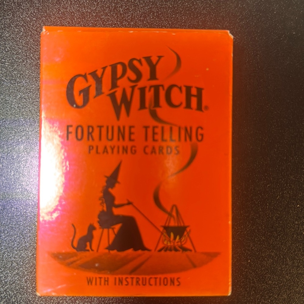 New Gypsy Witch Fortune Telling Playing Cards